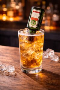 Ein herb würziger Longdrink mit Jägermeister und Red Bull