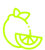 Starter Party service Icon zeigt eine grüne Limette
